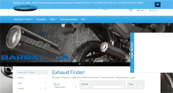 Desktop Screenshot of barracudaexhaust.com